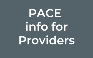 PACE update for Providers