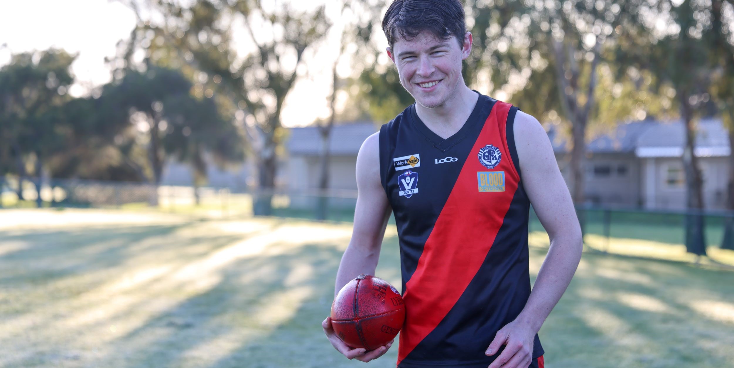 Person cooking in a kitchen